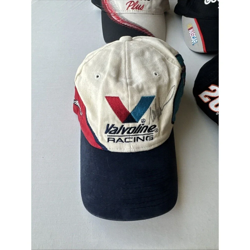 Vintage Nascar Hat Lot 7 Martin Martin Stand, Dale Earnhardt, Tony Stewart As is